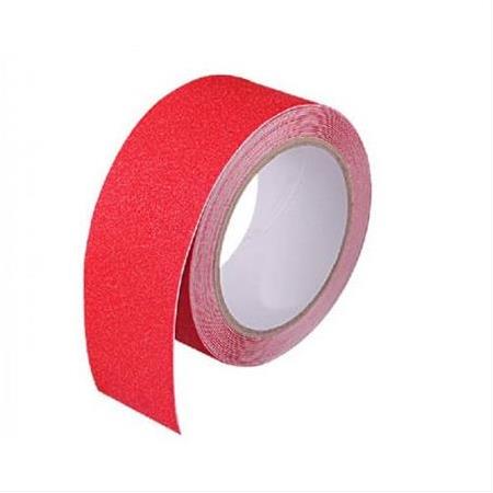 Kırmızı Merdiven ve Zemin Kaydırmaz Bant 50mm x 25mt