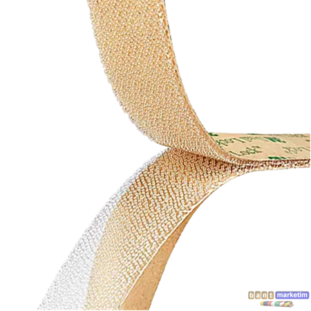 3m SJ4570 Şeffaf Cırt Dual Lock Yapışkanlı Cırt 1000 Kez Açılıp Kapanabilir 25mm x 45.7mt