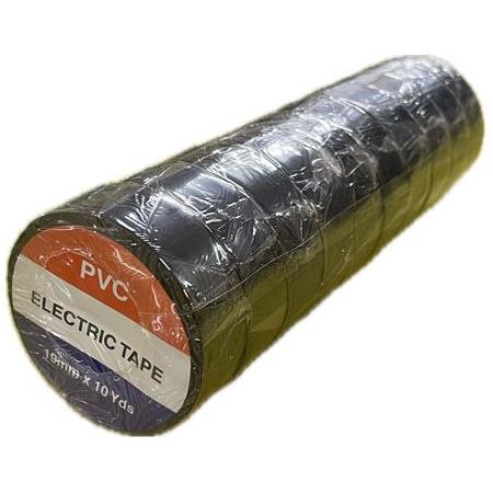 Elektrik İzole Bant Bant Elektrikçi Bantı 19mmx10yrd 1 paket (10adet)